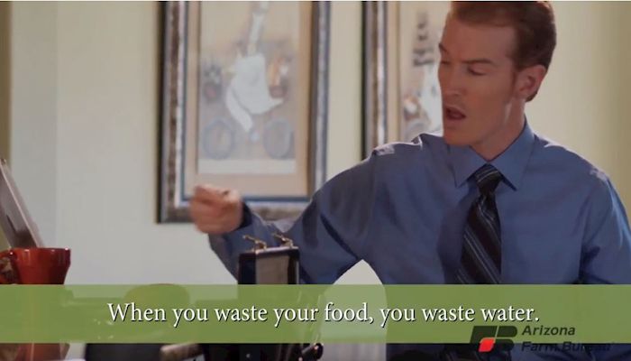 Video: When You Waste Food, You Waste Water