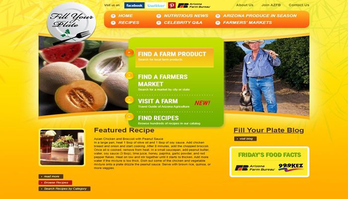 Arizona Farm Bureau’s Fill Your Plate Connects Arizona Families to Arizona’s Farmers and Ranchers