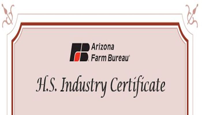H.S Industry Certificate