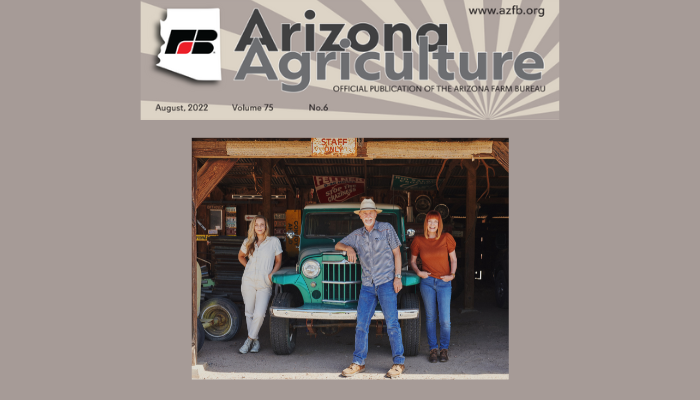August Arizona Agriculture 2022