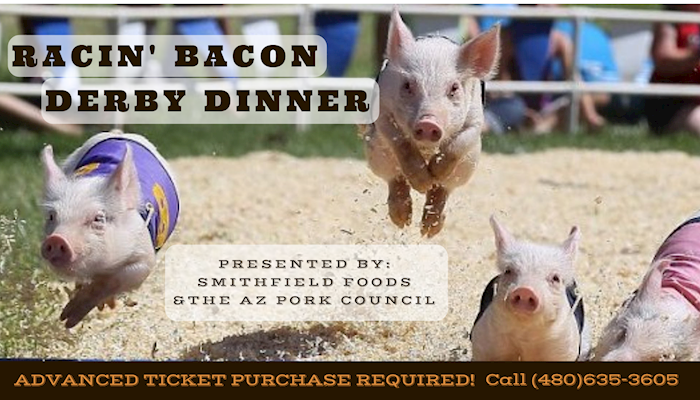 Racin' Bacon Derby Dinner!