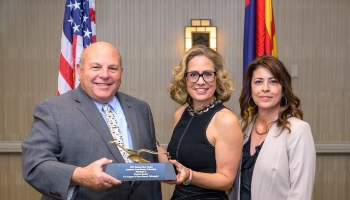 Farm Bureau Salutes Senator Sinema for Her Bipartisan Service to the Agriculture Industry