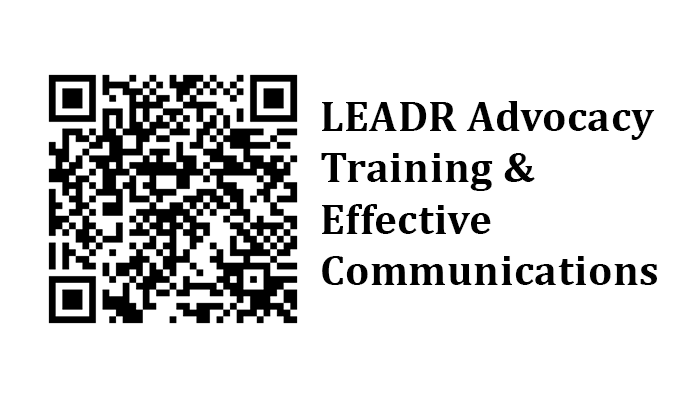 LEADR Advocacy Training & Effective Communications