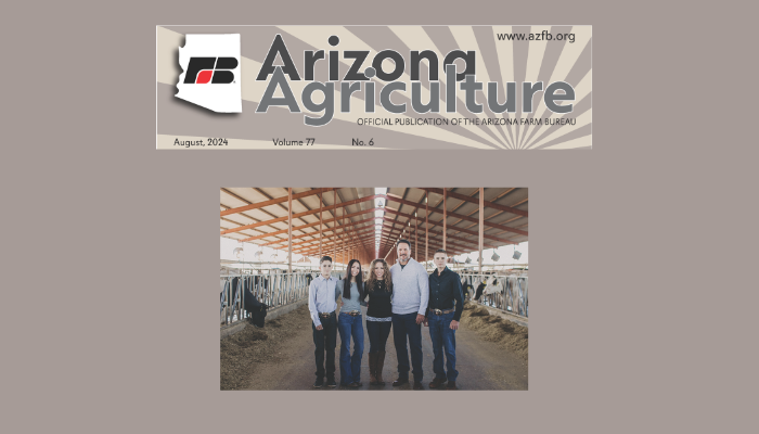Arizona Agriculture August 2024