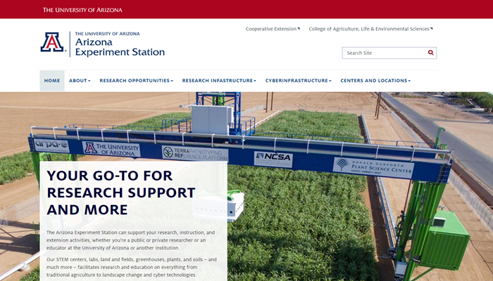 Arizona’s Research Support System That Helps Move a Hypothesis to Research and Ultimately Practical Application 