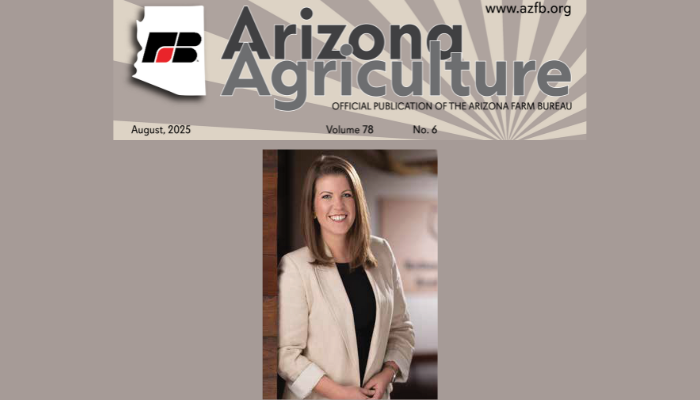 Arizona Agriculture August 2025