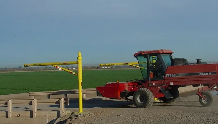 Red CASE International tractor
