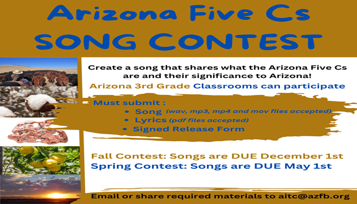The Arizona Five Cs Song Contest